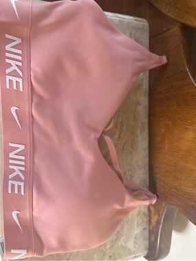 Nike Pink Sports Bra - Dusty Rose